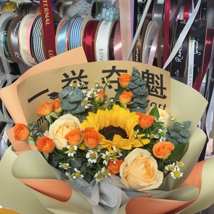 中山五桂山送高考生什么花